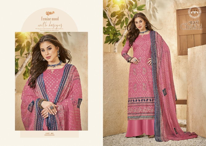 Harshit Chasni Ethnic Wear Pure Digital Printed Jam Cotton Dress Material Collection